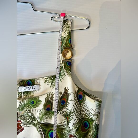 Versace Peacock Dress ~ Size 42 - Picture 16 of 16